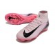 Scarpe da Calcio Nike Mercurial Superfly 10 Elite FG Rosa Nero