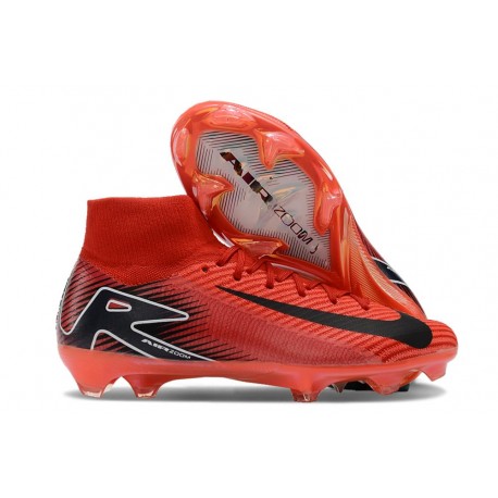 Scarpe da Calcio Nike Mercurial Superfly 10 Elite FG Rosso Nero