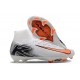 Scarpe da Calcio Nike Mercurial Superfly 10 Elite FG Bianco Arancio Nero