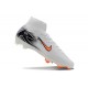 Scarpe da Calcio Nike Mercurial Superfly 10 Elite FG Bianco Arancio Nero