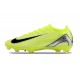 Nike Zoom Mercurial Vapor 16 Elite FG Volt Nero Argento