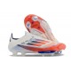 Scarpa adidas F50 Elite LL FG Ftwr Bianco Rosso Solare Blu Lucido