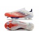 Scarpa adidas F50 Elite LL FG Ftwr Bianco Rosso Solare Blu Lucido