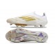 Scarpa da Calcio Uomo adidas F50 Elite LL FG Ftwr Bianco Oro Met Ftwr Bianco