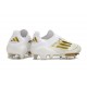 Scarpa da Calcio Uomo adidas F50 Elite LL FG Ftwr Bianco Oro Met Ftwr Bianco