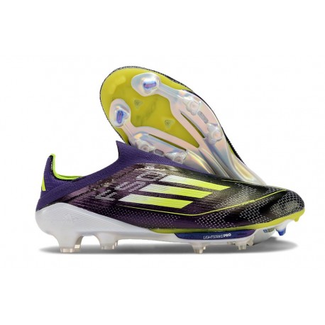 Scarpa adidas F50 Elite LL FG Unity Viola Bianco Limone Lucido