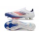 Scarpa da Calcio Uomo adidas F50 Elite LL FG Ftwr Bianco Rosso Solare Blu Lucido