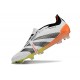 adidas Predator Tongue Elite FG Bianco Negro Arancio