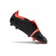 Scarpe adidas Predator FT Elite FG Nero Core Bianco Rosso Solare