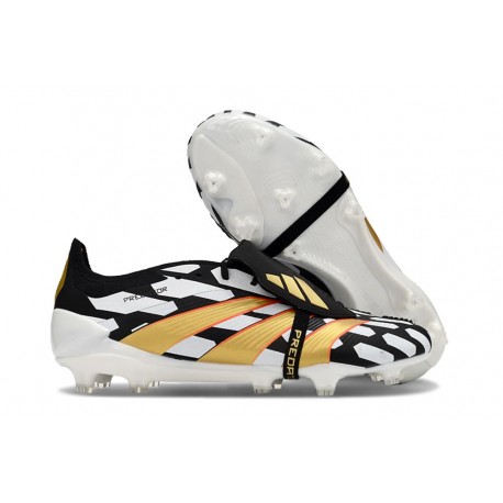 Scarpe adidas Predator FT Elite FG Nero Bianco Oro