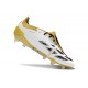 Scarpe adidas Predator FT Elite FG Bianco Nero Core Oro Met