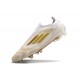 adidas F50 Elite Laceless FG Scarpe Ftwr Bianco Oro Met Ftwr Bianco