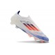 adidas F50 Elite Laceless FG Scarpe Bianco Blu Lucido Rosso Solare