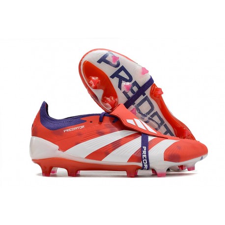 Scarpe adidas Predator FT Elite FG Rosso Bianco