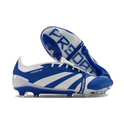 adidas Predator 2024 Elite Tongue FG Bleu Blanc