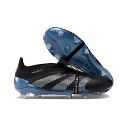 adidas Predator 2024 Elite Tongue FG Nero Blu