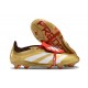 adidas Predator 2024 Elite Tongue FG Oro Met Bianco Rosso