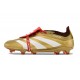 adidas Predator 2024 Elite Tongue FG Oro Met Bianco Rosso