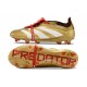 adidas Predator 2024 Elite Tongue FG Oro Met Bianco Rosso