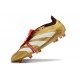 adidas Predator 2024 Elite Tongue FG Oro Met Bianco Rosso