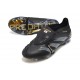 adidas Predator 2024 Elite Tongue FG Nero Core Carbone Oro Met