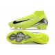 Scarpe da Calcio Nike Mercurial Superfly 10 Elite FG Volt Argento Nero