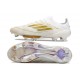 adidas F50+ Elite FG Ftwr Bianco Oro Met Ftwr Bianco