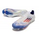 adidas F50+ Elite FG Ftwr Bianco Rosso Solare Blu Lucido