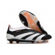 Scarpe adidas Predator Elite Senza Lacci FG Nero Bianco Arancione