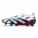 Scarpe adidas Predator Elite Senza Lacci FG Bianco Rosso Blu