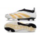 Scarpe adidas Predator Elite Senza Lacci FG Bianco Oro