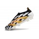 Scarpe adidas Predator Elite Senza Lacci FG Nero Bianco Oro