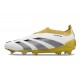 Scarpe adidas Predator Elite Senza Lacci FG Bianco Oro Nero