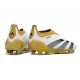 Scarpe adidas Predator Elite Senza Lacci FG Bianco Oro Nero