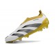 Scarpe adidas Predator Elite Senza Lacci FG Bianco Oro Nero