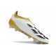 Scarpe adidas Predator Elite Senza Lacci FG Bianco Oro Nero