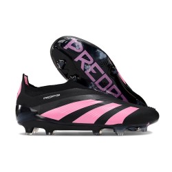 Scarpe adidas Predator Elite Senza Lacci FG Nero Rosa