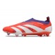 Scarpe adidas Predator Elite Senza Lacci FG Rosso Bianco