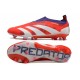 Scarpe adidas Predator Elite Senza Lacci FG Rosso Bianco