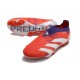 Scarpe adidas Predator Elite Senza Lacci FG Rosso Bianco