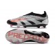 Scarpe adidas Predator Elite Senza Lacci FG Nero Argento Rosso