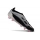 Scarpe adidas Predator Elite Senza Lacci FG Nero Argento Rosso