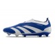 Scarpe adidas Predator Elite Senza Lacci FG Blu Bianco