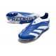 Scarpe adidas Predator Elite Senza Lacci FG Blu Bianco