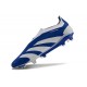 Scarpe adidas Predator Elite Senza Lacci FG Blu Bianco