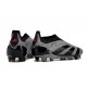 Scarpe adidas Predator Elite Senza Lacci FG Grigio Nero