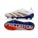 Scarpe adidas Predator Elite Senza Lacci FG Bianco Nero Blu Rosso