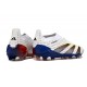 Scarpe adidas Predator Elite Senza Lacci FG Bianco Nero Blu Rosso