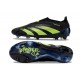 Scarpe adidas Predator Elite Senza Lacci FG Nero Verde