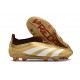 Scarpe adidas Predator Elite Senza Lacci FG Oro Blanc